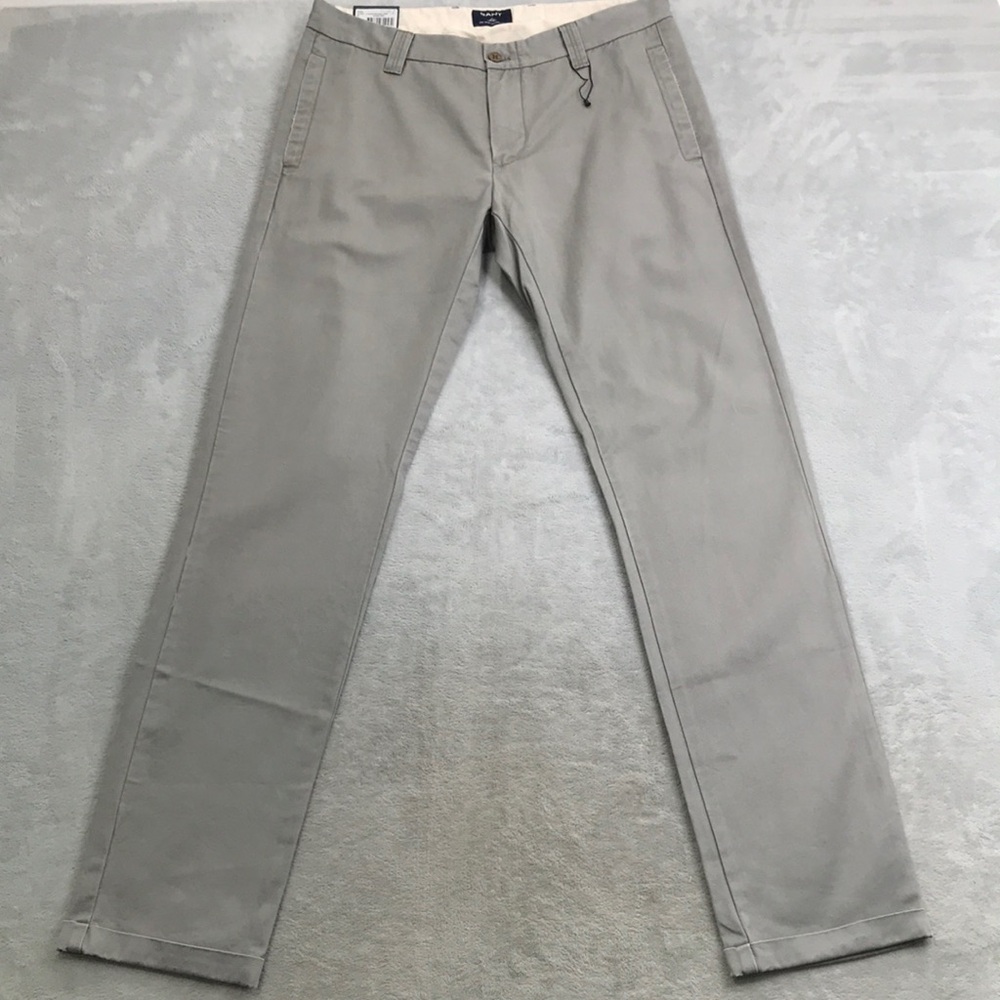 Gant Soho Vintage Chino in Slate Gray Size 32 X 34 New